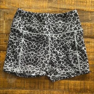 Leopard Print Women's Shorts